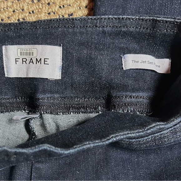 Frame Denim‎ The Jet Set Slit Flare Pull On Stretch Jeans - Picture 10 of 11